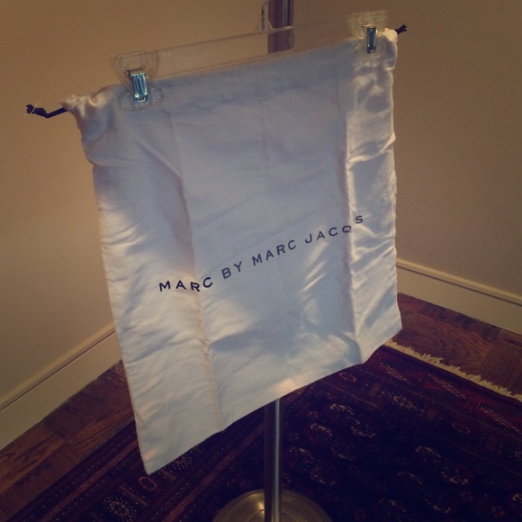 Marc By Marc Jacobs white carrier bag. SO useful!