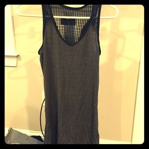 Lululemon Gray Work Out Top