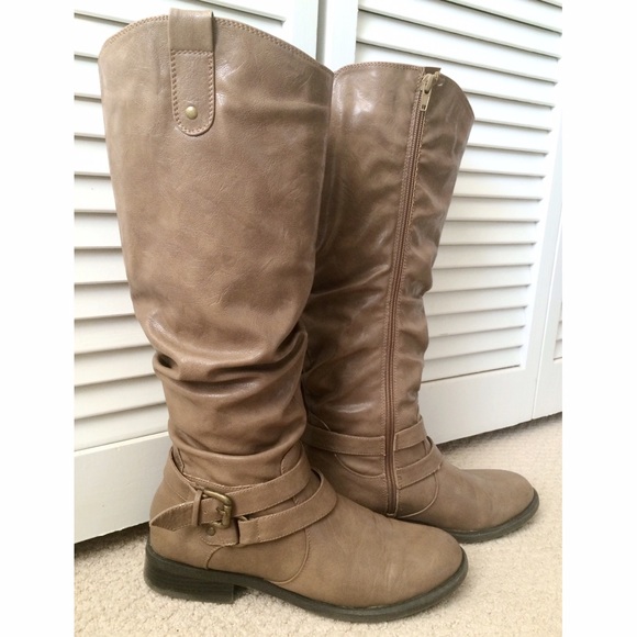Lioness Taupe Riding Boot