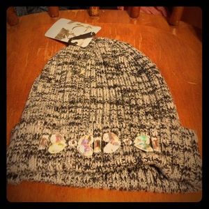 Jessica Simpson jeweled beanie