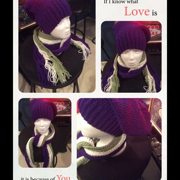 Mara Hoskin Desgin Accessories - Slouchy Hat & Scarf set