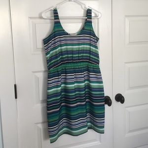 Loft Outlet striped dress size 6 petite