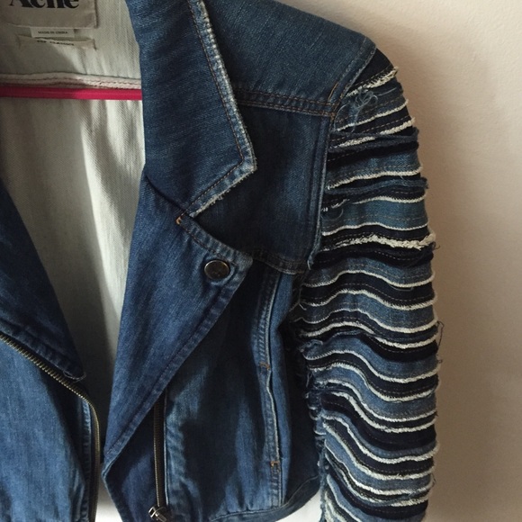 Acne denim jacket pop classic limited edition - Picture 3 of 4