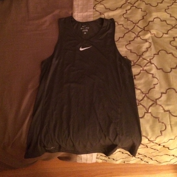 Gray Nike Dri-Fit Tank