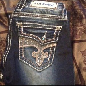 Authentic rock revival jeans.