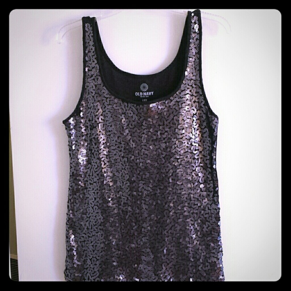 👑BOGO Free👑 $4 Items - Metallic Sequined Tank
