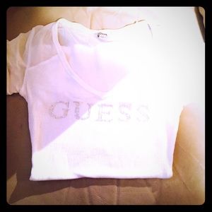 Guess white t-shirt