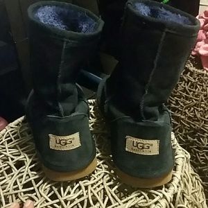 Navy blue uggs size 6