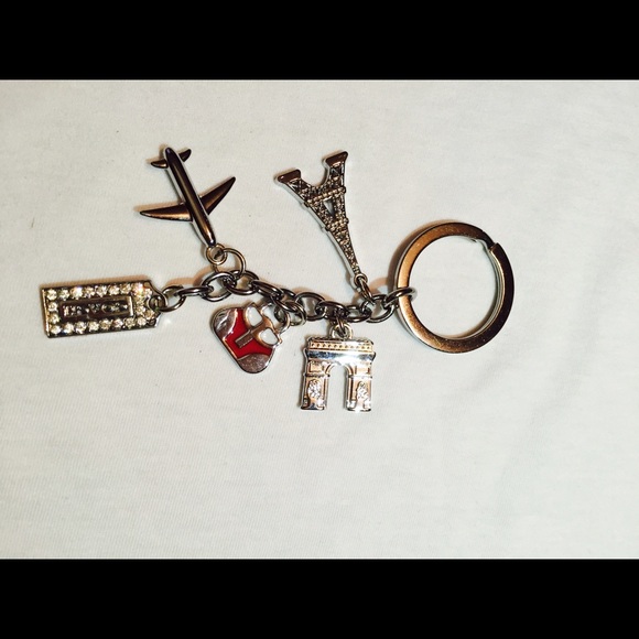 Coach Eiffel Tower Keychain
