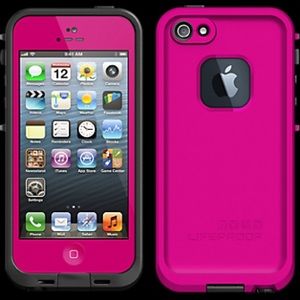 pink life proof case