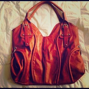 Oversized Brown Shoulder Bag