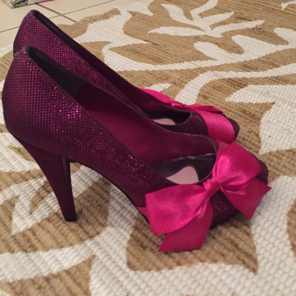 Paris Hilton Pink Heels