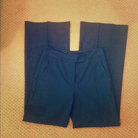 NWOT Navy Theory pants