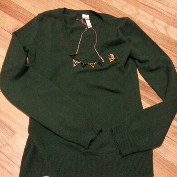 AQUA cashmere sweater