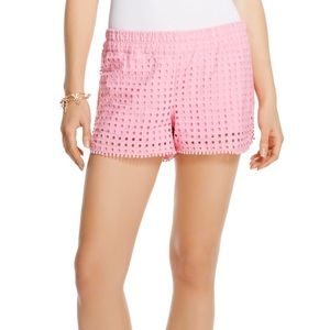 Lilly for Target Women's Eyelet Shorts - Pink