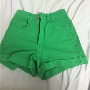 American Apparel shorts