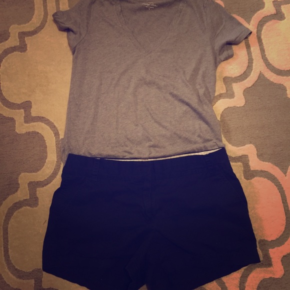 J crew chinos shorts 3 inch inseam Navy
