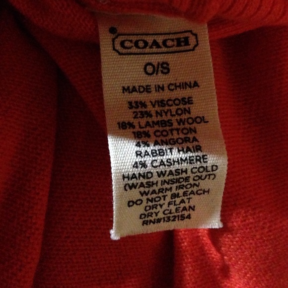 Orange Coach Turtle Neck - Picture 4 of 4