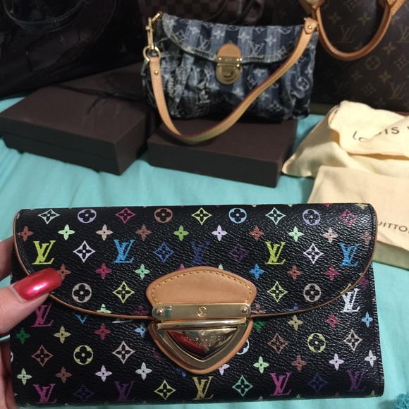 Louis Vuitton Eugenie Multicolor Wallet❤️SOLD❤️