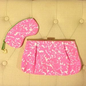 Lilly Pulitzer Clutch + Matching Sunglasses Sleeve