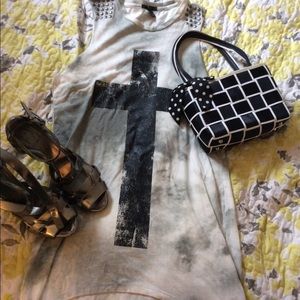 Forever 21 tank high low dress