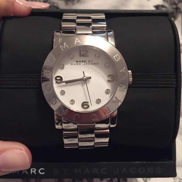 Women's silver Marc Jacobs watch