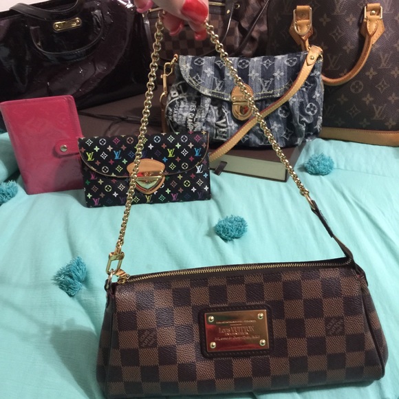 Louis Vuitton Eva Clutch Damier Ebene 😄👏❤️SOLD❤️
