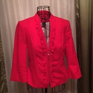 Tailored Red Jacket