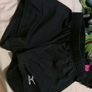 Black volleyball shorts