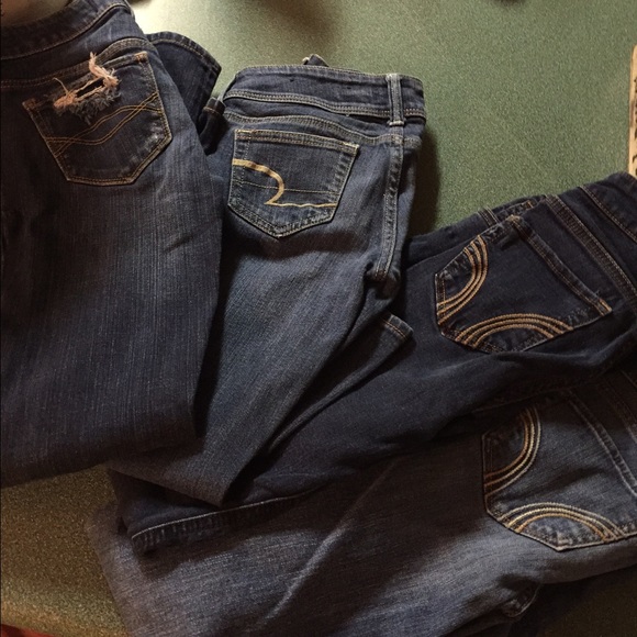 Jeans. 34.00 for all 4 pair.