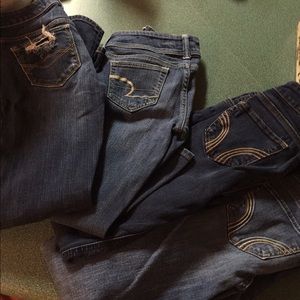 Jeans. 34.00 for all 4 pair.