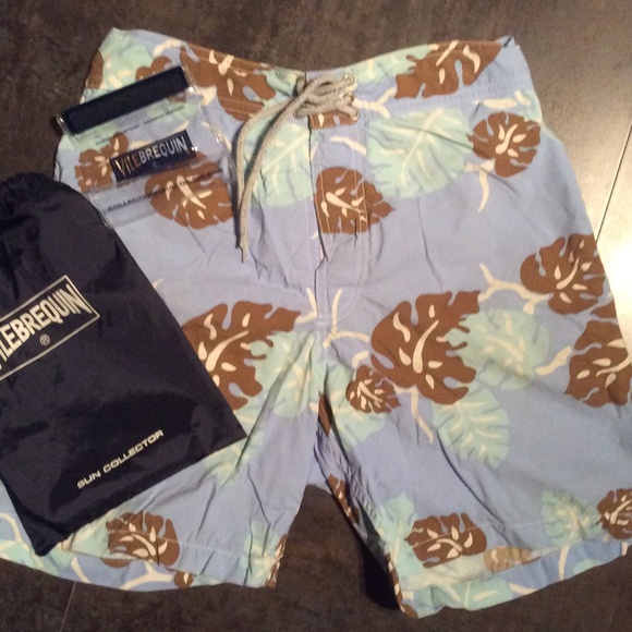 ❌SOLD❌Vilebrequin Blue Floral Swimsuit
