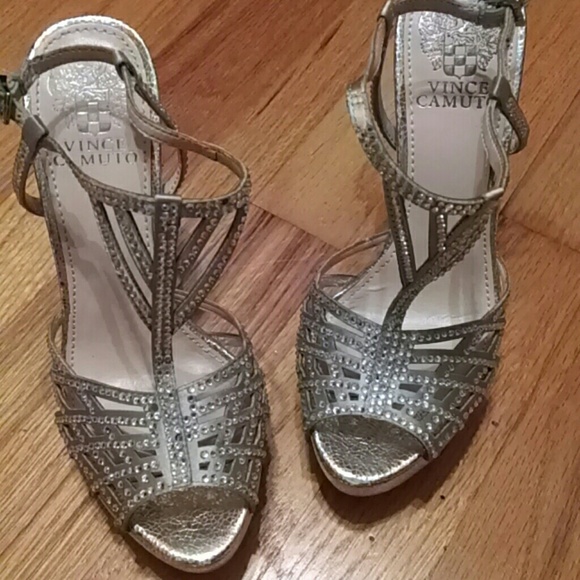 Vince Camuto 5 or 6 inch heels.