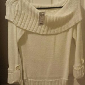 Cowl neck sweater