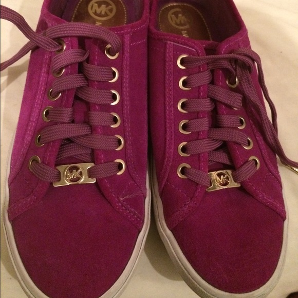 Michael Kors Boerum Purple Sneakers 7.5