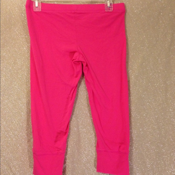 🔴Pink capris leggings