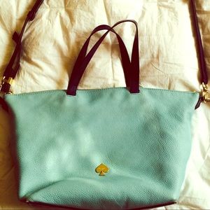 kate spade Turquoise Shoulder Bag w/strap