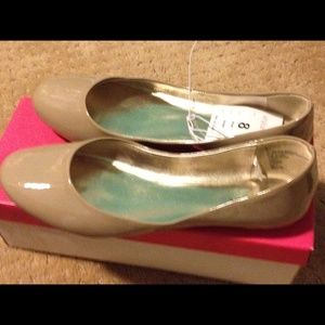 Nude Ballet Flats  Brand New