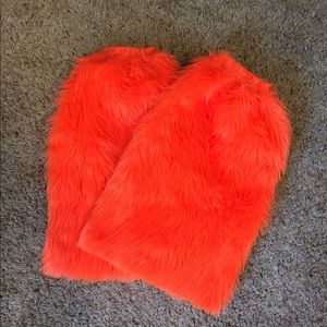 Never worn Orange Furries