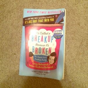 Book it's called a break up because it's broken