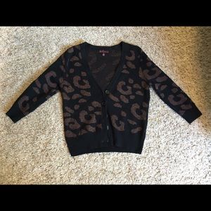 Cheetah Cardigan