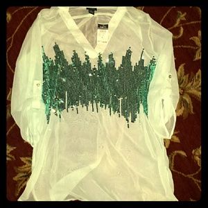Sequined Blouse