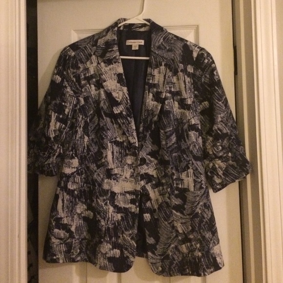 Boyfriend Quarter Length Sleeve Blazer