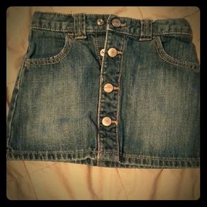 Denim skirt