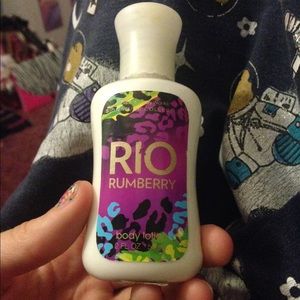 Rio rumberry lotion, warm vanilla sugar