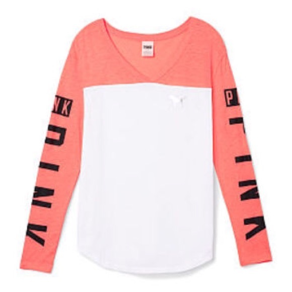 Peach Victoria Secret Long Sleeve