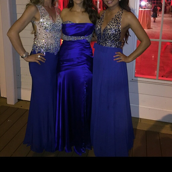 Tarik ediz blue dress - Picture 3 of 3