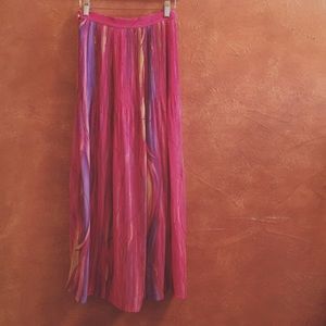 Vintage Chiffon Maxi Skirt