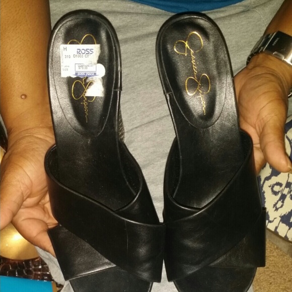 Jessica Simpson wedges