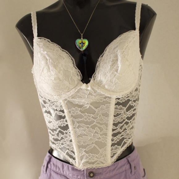 Vintage lace Bralette Size s